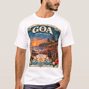Anjuna beach Goa at its be T-Shirt