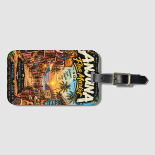 Anjuna Flea Market — Goa Vibes Luggage Tag