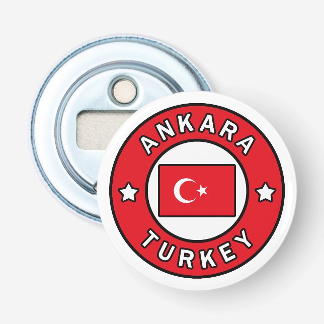 Ankara Turkey Bottle Opener (Front)
