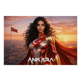 ANKARA - TURKEY POSTER