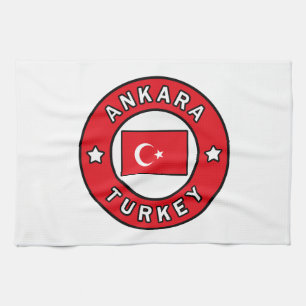 Ankara Turkey Tea Towel