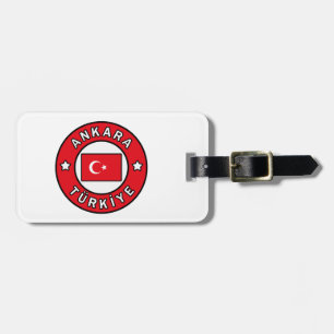 Ankara Türkiye Luggage Tag