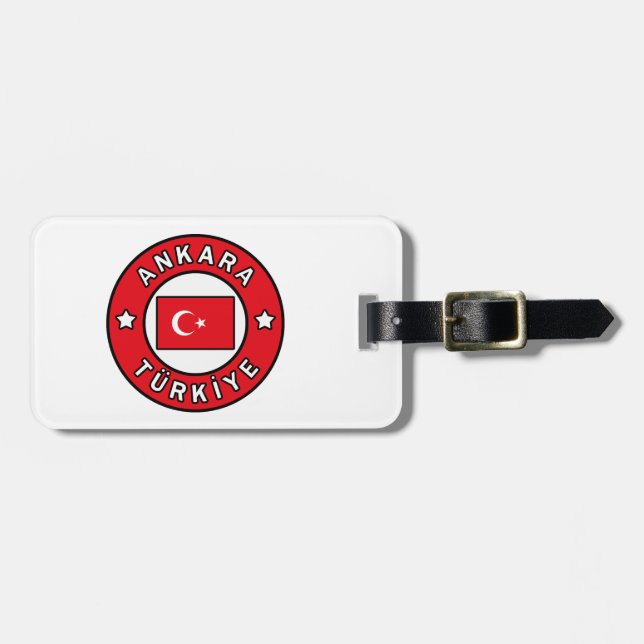 Ankara Türkiye Luggage Tag (Front Horizontal)
