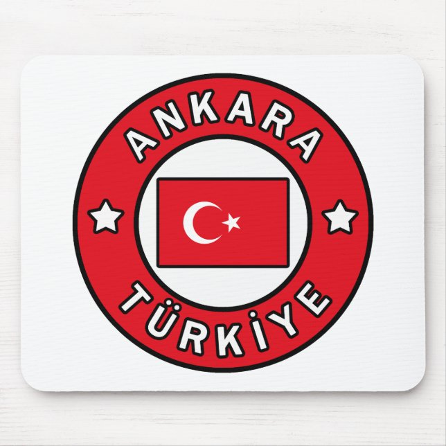Ankara Türkiye Mouse Mat (Front)