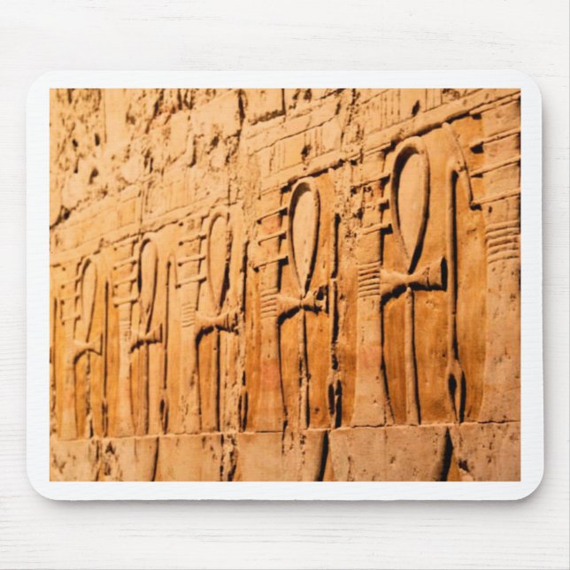 Ankh carvings.jpg mouse mat (Front)