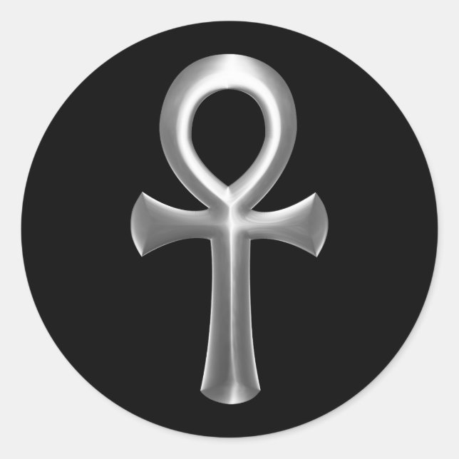 Ankh Classic Round Sticker (Front)