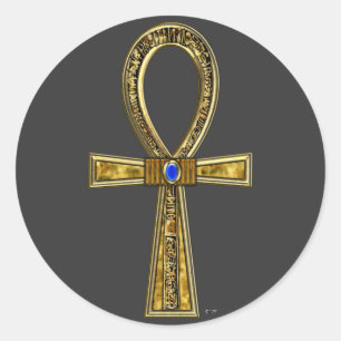 Ankh Classic Round Sticker