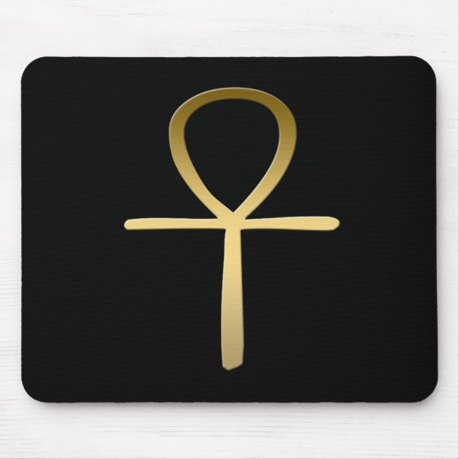 Ankh cross Egyptian symbol Mouse Mat (Front)