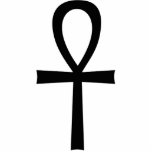 Ankh Egyptian Life Symbol Standing Photo Sculpture<br><div class="desc">The ankh is an ancient Egyptian hieroglyphic symbol that was most commonly used in writing and in Egyptian art to represent the word for "life" and, by extension, as a symbol of life itself. The ankh has a cross shape but with an oval loop in place of an upper bar....</div>