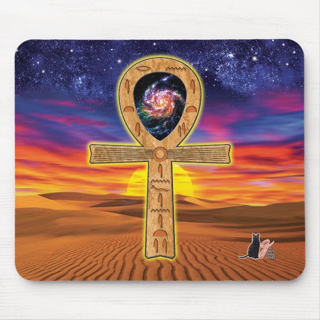 Ankh Mouse Mat (Front)