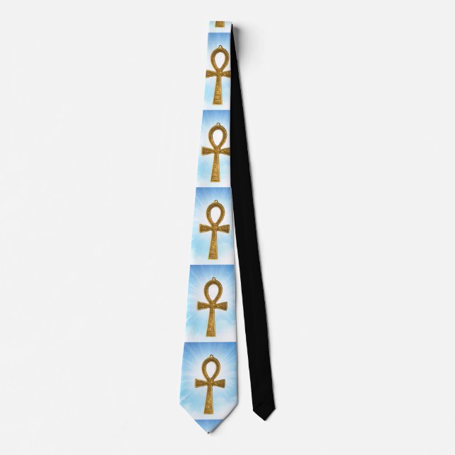Ankh Neck Tie (Front)