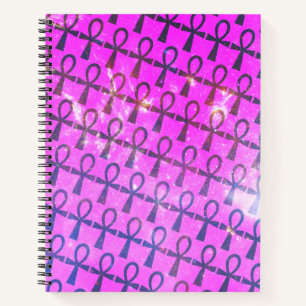 Ankh Pattern Notebook