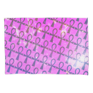 Ankh Pattern Pillowcase