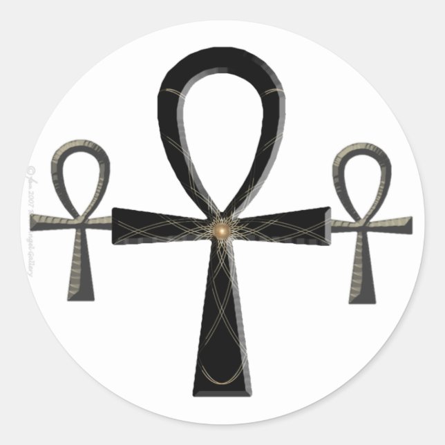 Ankh Stickers (Front)