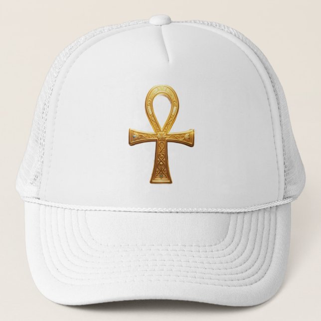 Ankh Symbol Meaning – Key of Life´1 Trucker Hat (Front)