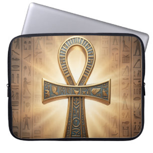 Ankh Symbol Meaning – Key of Life´9 Laptop Sleeve