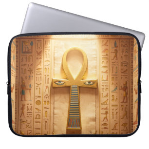 Ankh Symbol Meaning – Key of Life´9 Laptop Sleeve