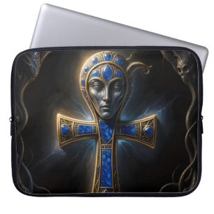 Ankh Symbol Meaning - Key of Life's 3 Laptop Sleeve