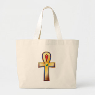 Ankh- The Ancient Egyptian Symbol of Life Large Tote Bag
