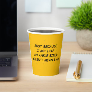Ankle Biter  Paper Cups
