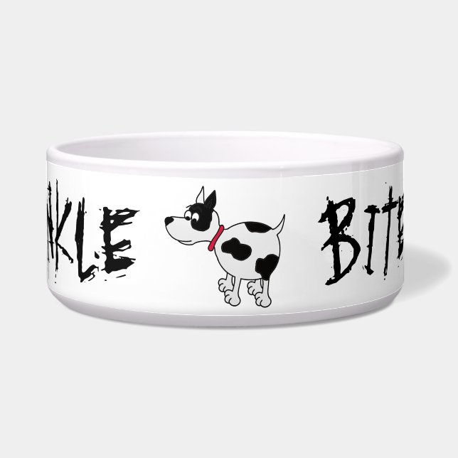 Ankle Biter Pet Food Bowl (Front)