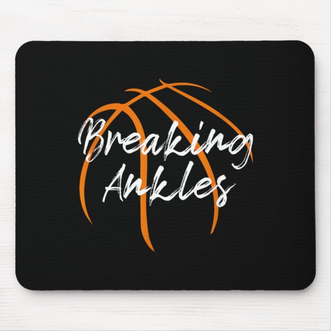 Ankle Break Basball Basball Basball Mum Funny Mouse Mat (Front)
