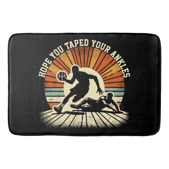 Ankle Breaker - Dynamic Basketball Showdown Bath Mat (Front)