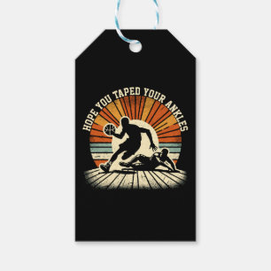 Ankle Breaker - Dynamic Basketball Showdown Gift Tags