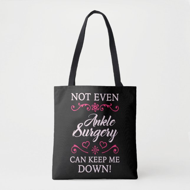 Ankle Surgery For Women Tote Bag (Front)