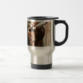 Ankole-Watusi Steer Travel Mug