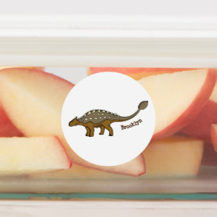 Ankylosaurus armoured dinosaur illustration