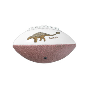 Ankylosaurus armoured dinosaur illustration american football