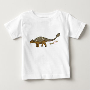 Ankylosaurus armoured dinosaur illustration baby T-Shirt