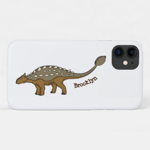 Ankylosaurus armoured dinosaur illustration iPhone 11 case