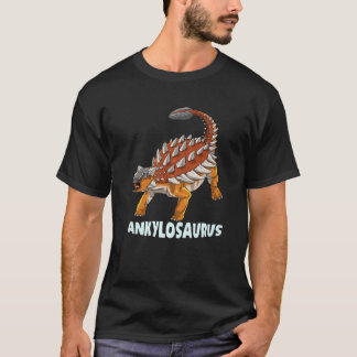 Ankylosaurus Dinosaur Design T-Shirt