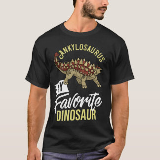 Ankylosaurus Dinosaur Gift Dino Fossil T-Shirt