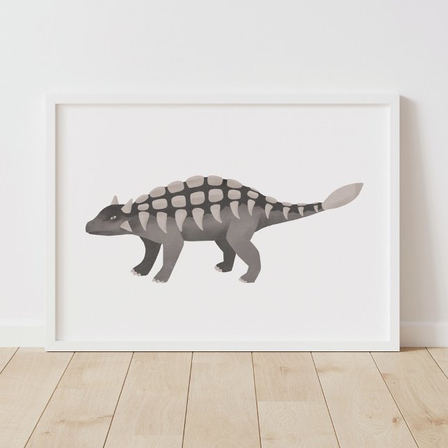 Ankylosaurus Dinosaur Kids Room Poster (Creator Uploaded)