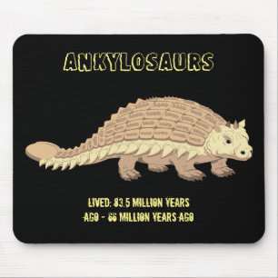 Ankylosaurus Dinosaur Mouse Mat