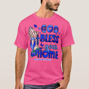Ankylosing Spondylitis Awareness god bless faith h T-Shirt