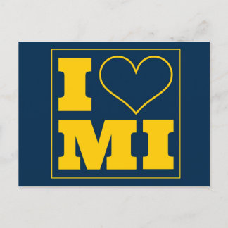 Ann Arbor (MI) Tailgate Invitation Postcard