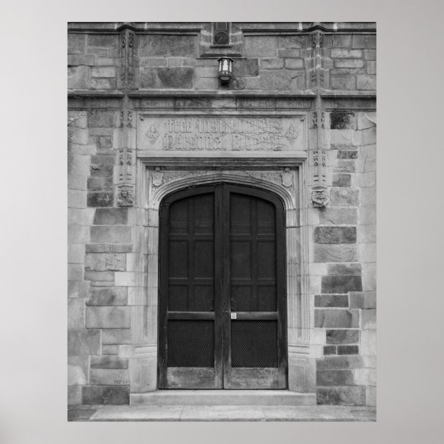 Ann Arbor Michigan Doors Poster (Front)