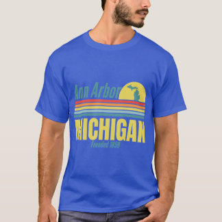 Ann Arbor Michigan founded 1859 Design T-Shirt