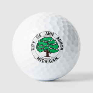 ANN ARBOR MICHIGAN GOLF BALLS