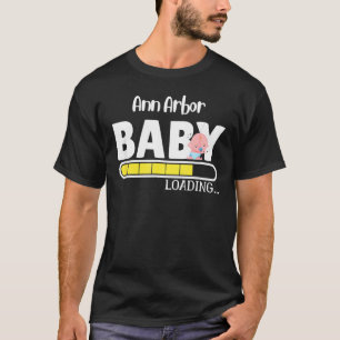 Ann Arbor Native Pride  State Baby Parent Mum Dad  T-Shirt