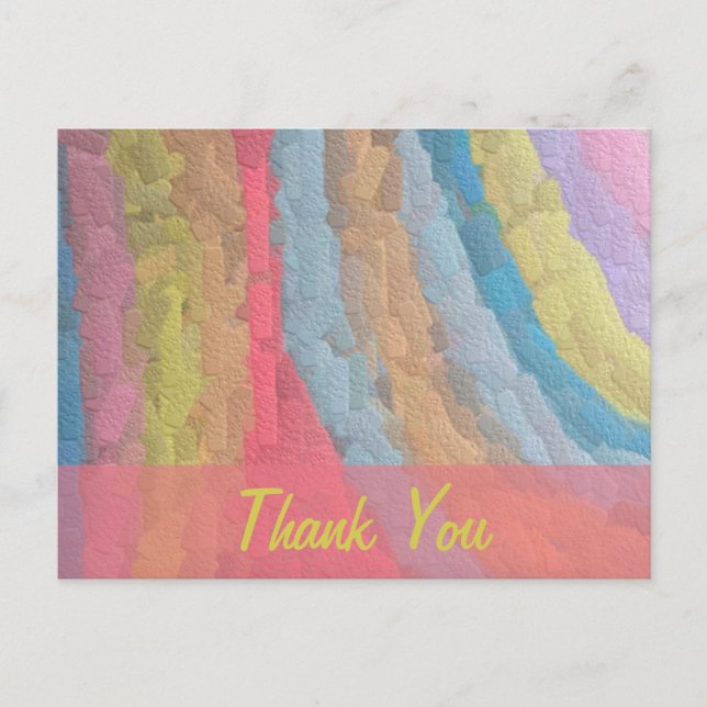 Ann Arbor Pastel Chalk Postcard (Front)