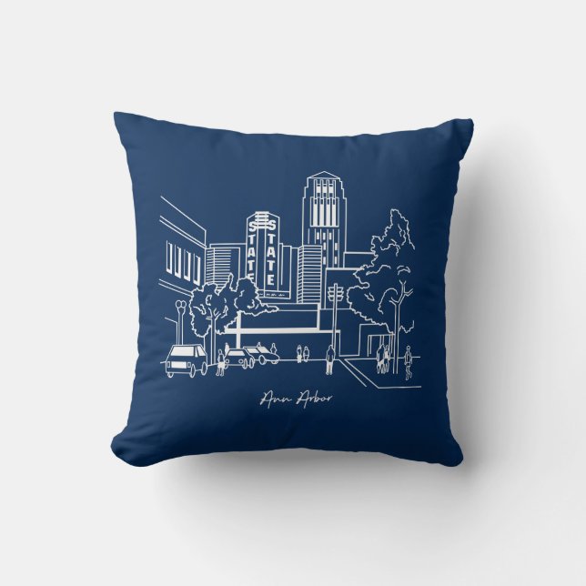 Ann Arbor Pillow (Front)