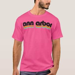 Ann Arbor Retro Throwback Crewneck Sweatshirt T-Shirt