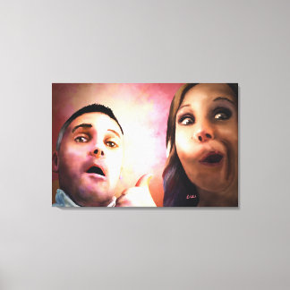 Ann & Dave Canvas Print
