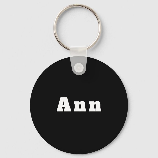 Ann Key Ring (Front)