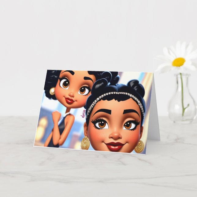 Anna&Alani Card (Small Plant)